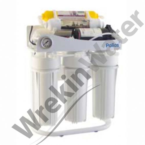 Pallas BP - Pumped 6 Stage RO on Frame with Tank and Tap with PH Filter or UV